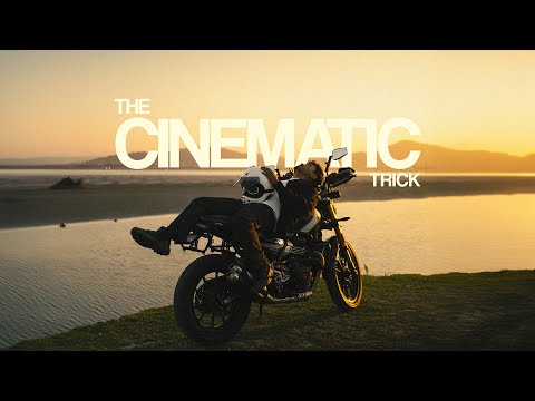 Make your motorcycle shots look like a MOVIE
