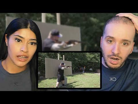 Brits Shocked by America’s Strongest Gun Recoil vs World's Strongest Man