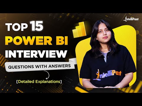 🔥Top 15 Power BI Interview Questions 2025 | Power BI Interview Questions & Answers | Intellipaat