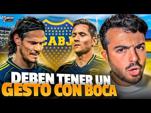 La RENOVACIÓN que debe hacer Boca en 2026: Ander Herrera y Cavani con un pie AFUERA