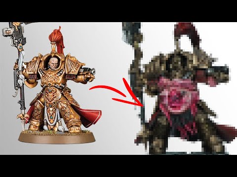 Kitbashing NURGLE CORRUPTED Adeptus Custodes