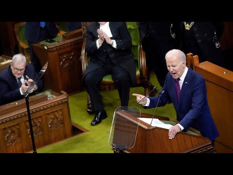 Biden: "There's no better partner" than Canada | FULL SPEECH in Ottawa