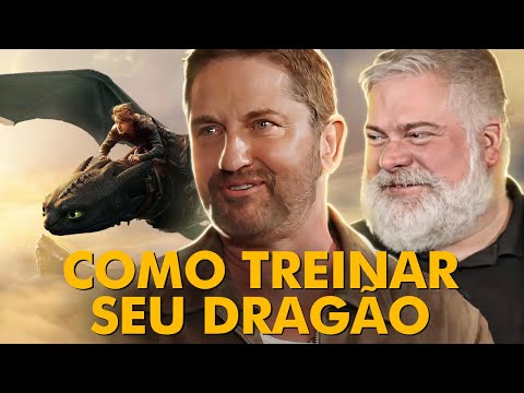 GERARD BUTLER E DEAN DEBLOIS - COMO TREINAR SEU DRAGÃO
