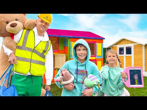 Обустраиваем наш игровой 2х этажный Домик