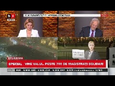 SPECIAL B1. STOLOJAN, DESPRE RĂZBOIUL DIN JUSTIȚIE/ „MĂ SUNĂ LIA”. NOUL SLOGAN DIN P-ȚA VICTORIEI.P1