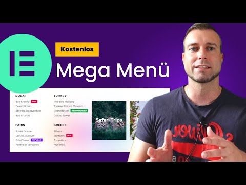 Elementor Mega Menü erstellen 👉🏻 völlig kostenlos (und einfach)