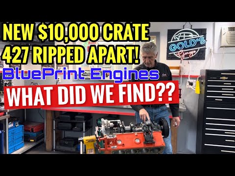 BRAND NEW $10,000 SBC CRATE ENGINE RIPPED APART 👀 Thinking about a BluePrint Engine?? CHECK IT OUT!