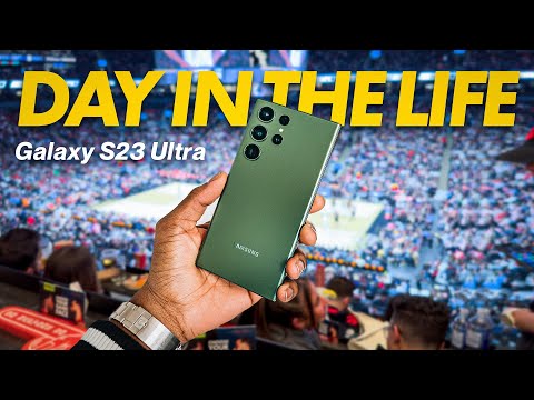 Samsung Galaxy S23 Ultra - Real Day In The Life Review (Battery & Camera Test)