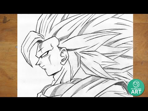 How to Draw Goku SSJ3 🔥 | Epic Step-by-Step Guide!