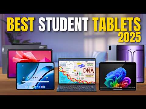 TOP 5 Best Student Tablets 2025 | Budget Picks Under $1000!