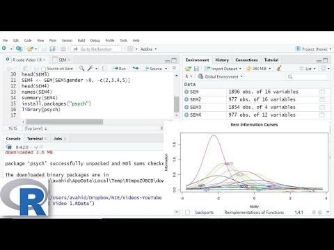 Getting Started with RStudio and R | Part 1