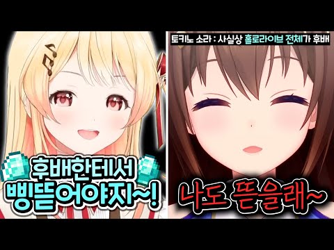 정신이 번쩍 드는 사단장님의 후배 교육법ㅋㅋㅋㅋㅋㅋㅋㅋㅋㅋㅋㅋㅋ [홀로라이브 | 오토노세 카나데 | 토키노 소라 | 시로가네 노엘]
