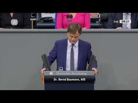 Dr. Bernd Baumann (AfD) WÜTEND auf die Regierung 🔥 – „Das ist DAS zentrale Problem in Deutschland!“