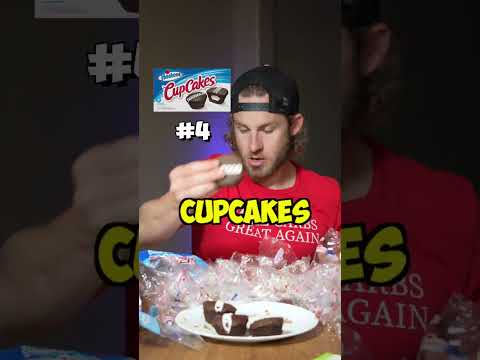 Eating The 12 UNHEALTHIEST Hostess Items! (10,000+ Calories)