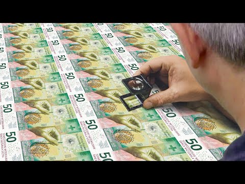 Inside Swiss Factory Producing Millions of Banknotes a Day