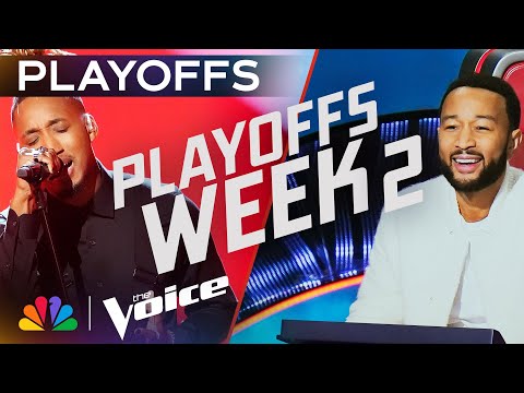 Extraordinary Performances from Team Bublé and Team Legend's Playoffs | The Voice | NBC