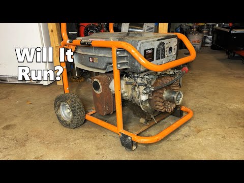 Trashed Ridgid Generator - Will Not Start
