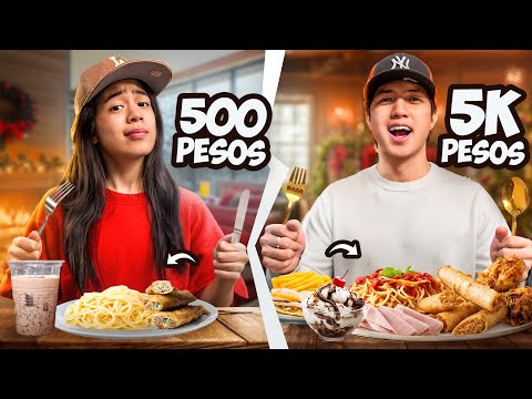 ₱500 vs ₱5000 Noche Buena Challenge