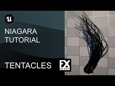 VFX 📚 Ue5.1 Niagara - [ ENG ] - Tentacles (Tutorial)