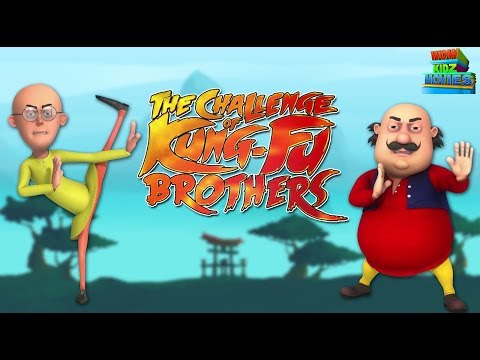 Motu Patlu | The Challenge Of KungFu Brothers - Full Movie | Animated Movies | WowKidz Movies