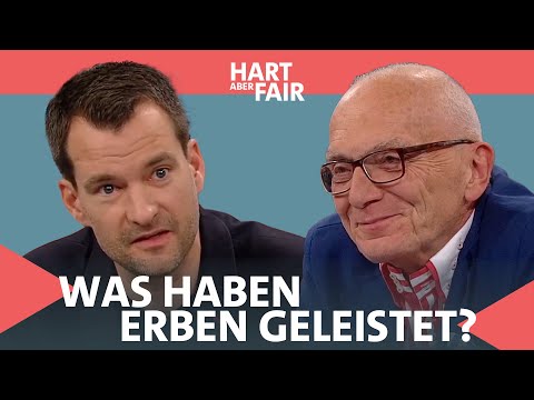 Ist Erben gerecht? Johannes Vogel (FDP) vs. Unternehmer Josef Rick | hart aber fair