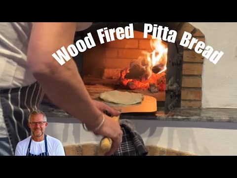 AUTHENTIC wood fired pitta bread.