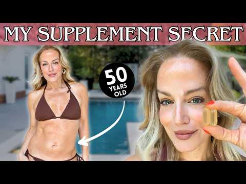 Every Daily SUPPLEMENT I Take to Look TEN YEARS YOUNGER at 50 (My Exact AM/PM Stack)
