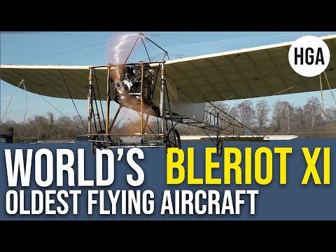 The Oldest Flying Aircraft in the World | Up Close with the Legendary Blériot