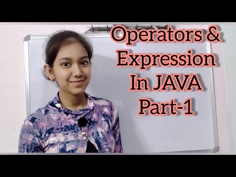 Class 9th ICSE l V8. Operator & Expression in JAVA l in Hindi l Part-1 l Computer