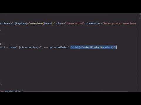 Implementing a search-box with Autosuggest feature in Angular - using RxJS Operator 'switchMap'.