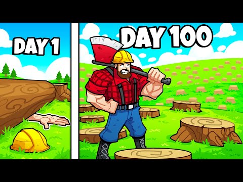 I became the ULTIMATE lumberjack!
