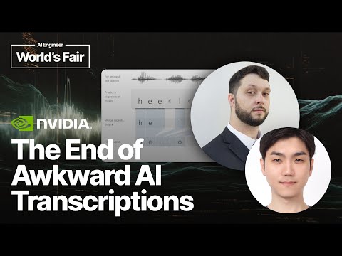 The End of Awkward AI Transcriptions - Travis Bartley and Myungjong Kim