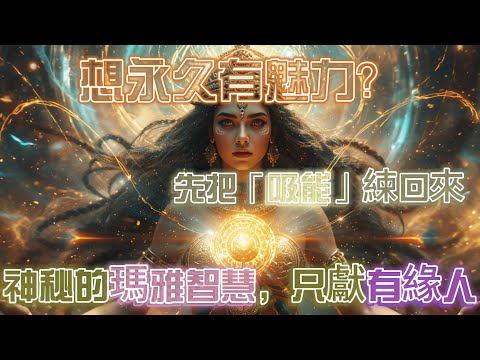 想永久有魅力？先把「吸能」練回來「神秘的瑪雅智慧，只獻有緣人」///#第三隻眼  #煉金術 #神秘學 #瑪雅智慧#靈性修行 #光頻能量 #高我連結 #神秘符號 # #深層覺知