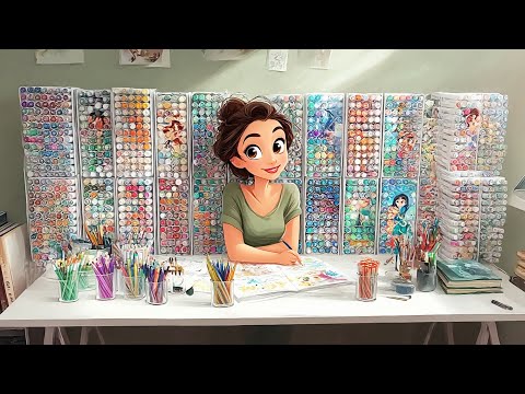 Workstation overview. Unboxing, testing new products.