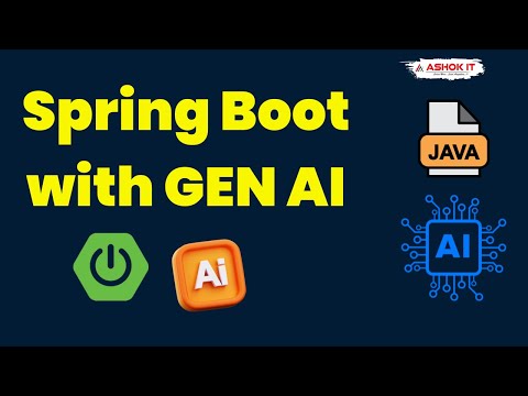 Spring Boot Meets Generative AI | Build Smart Apps with Java + AI (Beginner to Advanced)