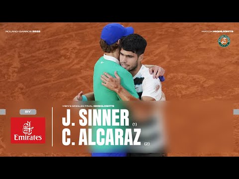 Highlights Sinner vs Alcaraz Final | Roland-Garros 2025