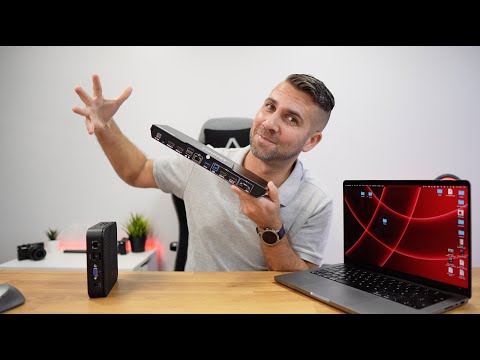 Revolutionize Your Workspace: TESmart Dual 4K KVM Dock Unboxed!