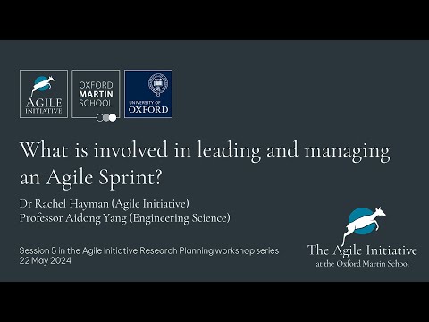 The Agile Initiative: Managing complex research projects