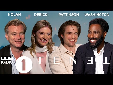 "GENIUS!" Christopher Nolan and the Tenet cast on crashing planes and running up buildings.