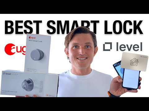 Best Smart Lock Battle - Level Lock+ with Apple Home Key vs August WiFi Smart Lock
