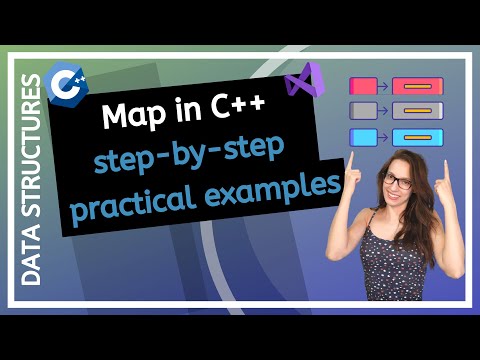 Map in C++ with practical examples - step by step Data Structures tutorial