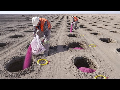 Inside Massive Rock Mine Blasting Gigantic Boulders