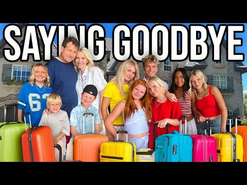 10 KiDS PACKiNG AND MOViNG TO MAUi!! SAYING GOODBYE.. 😢