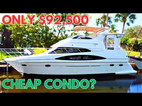 Affordable Motor Yacht Home! Live in Paradise | 41’ Carver 396 AFT Cabin | Harbor Yacht Tours