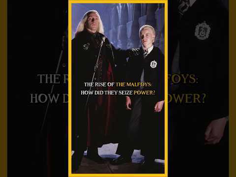 Did you know that Malfoy power began with Muggle nobility? 🩸 #harrypotter