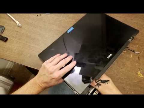 Dell Inspiron 15-7000 series touch screen top lid replacement