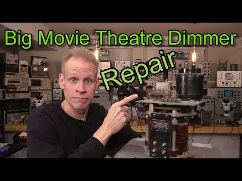 Big Movie Theater Light Dimmer Troubleshooting And Repair!