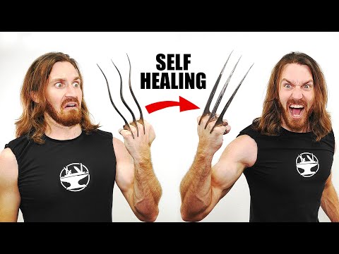 I Made Self Healing Wolverine Claws!?