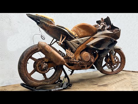 Restoring And Repairing Severely Damaged R15 Racing Cars // Yamaha R15 Full Restoration