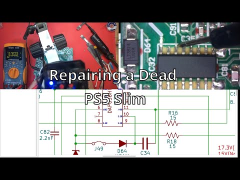 #196 Repair of PS5 Slim No Power